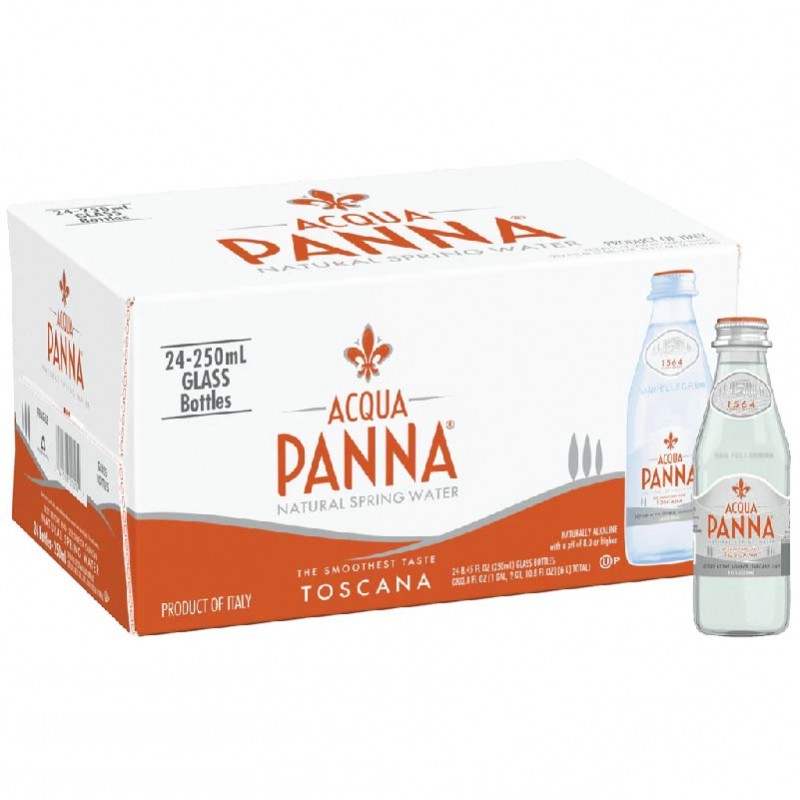 ACQUA PANNA STILL NATURAL MINERAL WATER GLASS (1CTN*24BTL*250ML)